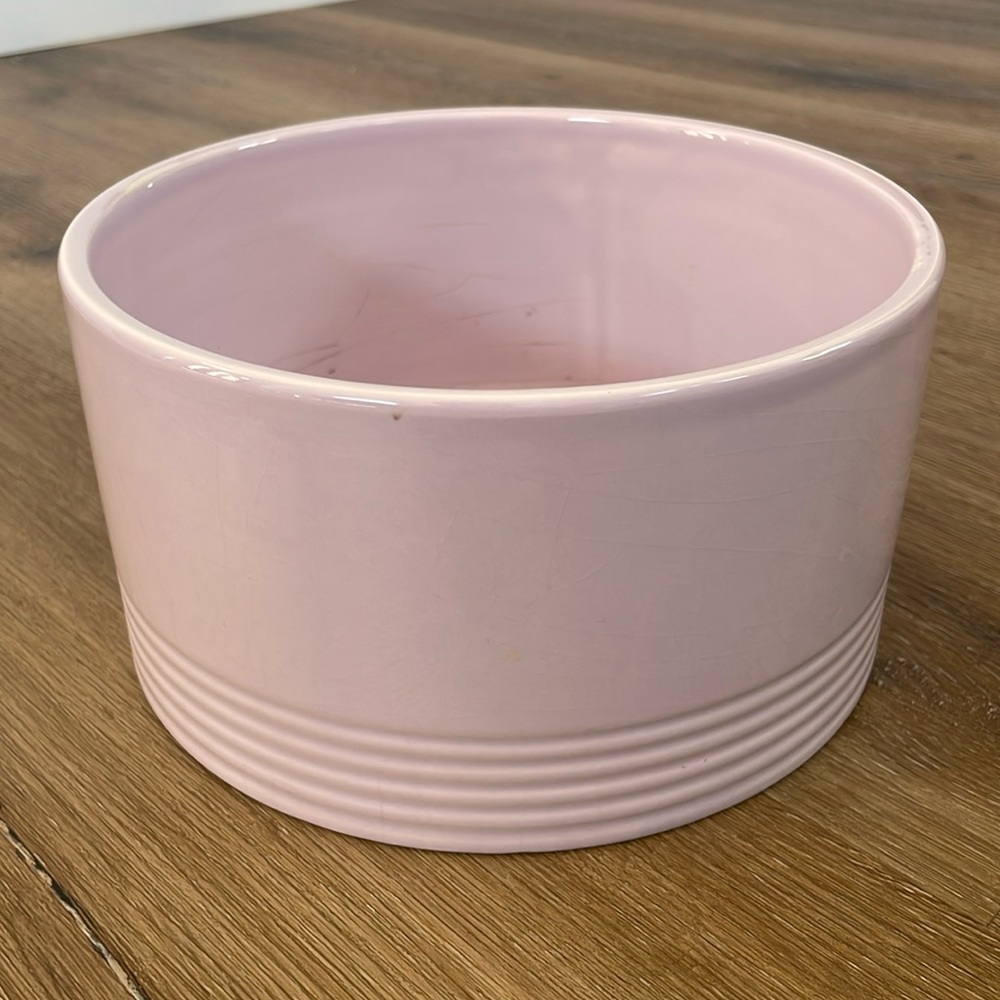 Pastel Pink Decatur Ceramic Bowl – Elegant & Versatile 🌸✨